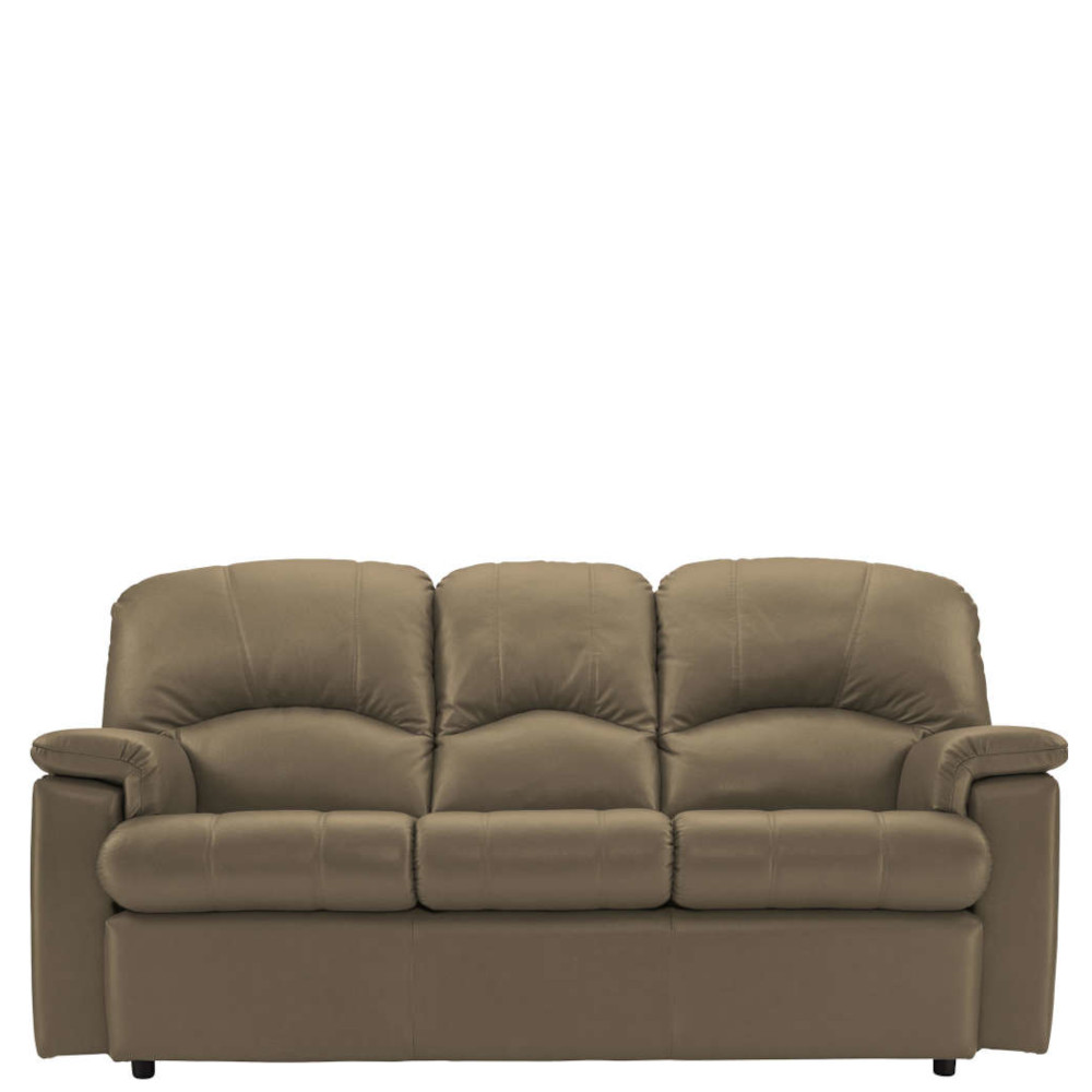 G Plan Chloe Leather 3 Seater Sofa Francis of Malvern